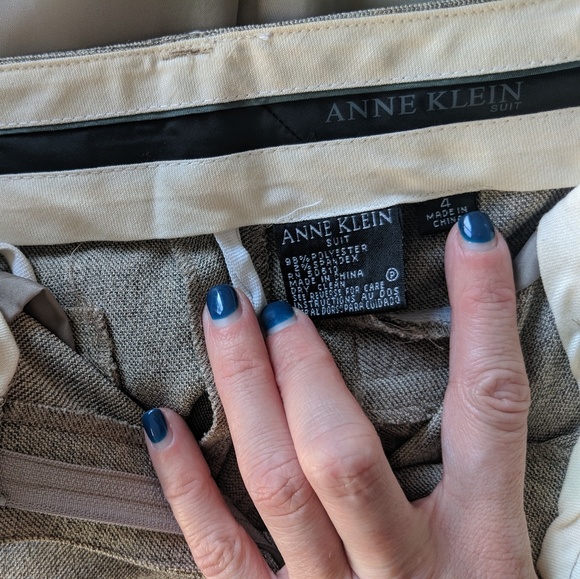 Gorgeous Anne Klein Jacket/Pant suit size 4 - Picture 6 of 8